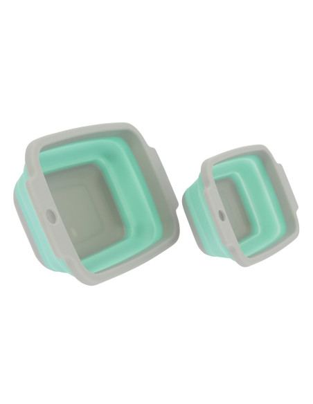 INCASA Plat rectangle rétractable Petit modèle vert camping