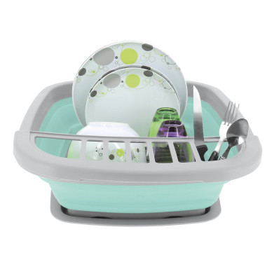 INCASA Egouttoir vaisselle rétractable grand format - Camping