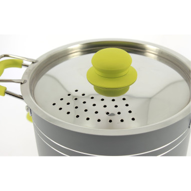 INCASA Popote EasyCook 8 pièces pour camping-car caravane