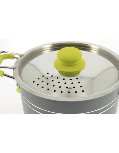 INCASA Popote EasyCook 8 pièces pour camping-car caravane