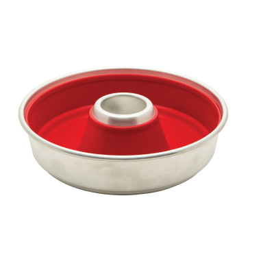 Moule en silicone pour four A l'unité. Rouge