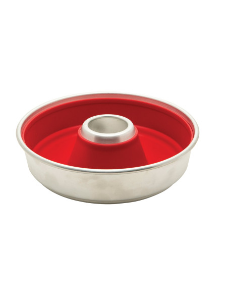 Moule en silicone pour four A l'unité. Rouge
