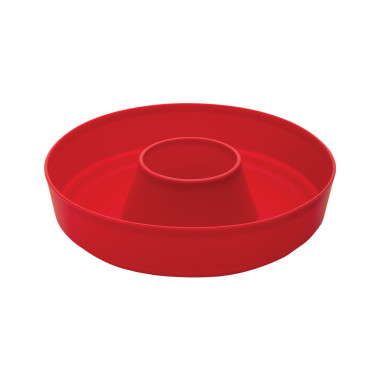 Moule en silicone pour four A l'unité. Rouge