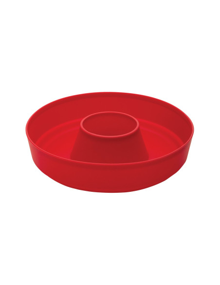 Moule en silicone pour four A l'unité. Rouge