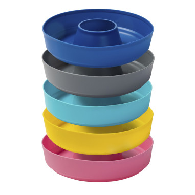 Moule en silicone pour four A l'unité. Rouge