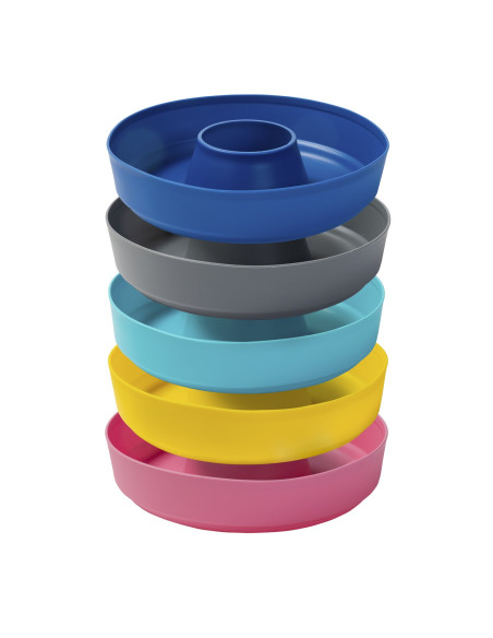 Moule en silicone pour four A l'unité. Rouge