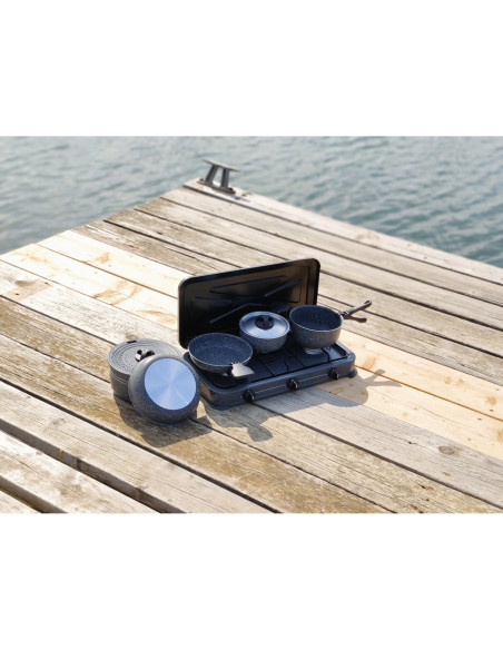 INCASA Popote Quattro 10 pièces pour camping-car caravane van