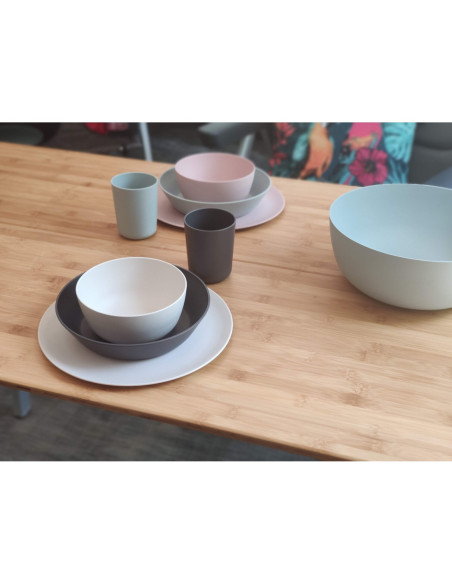 INCASA Lot de 4 bols en PLA - Camping
