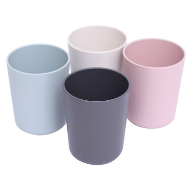 INCASA Lot de 4 gobelets en PLA - Camping
