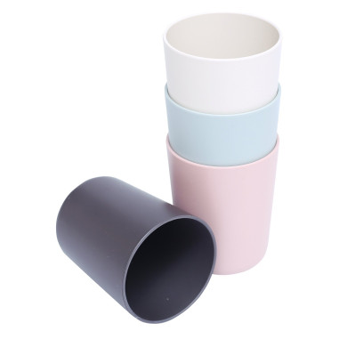 INCASA Lot de 4 gobelets en PLA - Camping