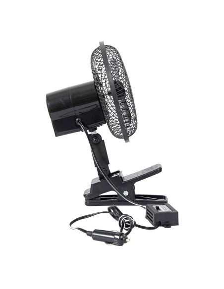 INCASA Ventilateur oscillant 12Volts Allume-cigare - Camping