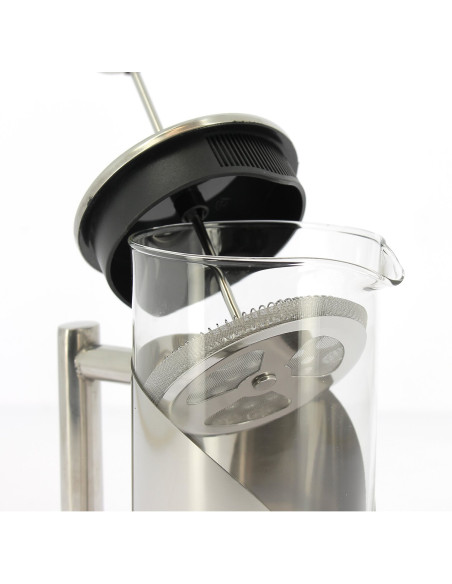 INCASA Cafetière / théière à piston inox - Camping