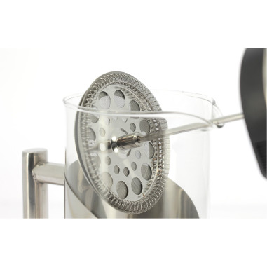 INCASA Cafetière / théière à piston inox - Camping