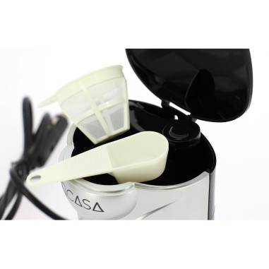 INCASA Cafetière électrique 12 Volts Modèle 1 tasse - Camping