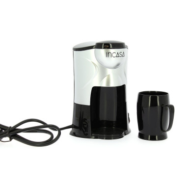 INCASA Cafetière électrique 12 Volts Modèle 1 tasse - Camping