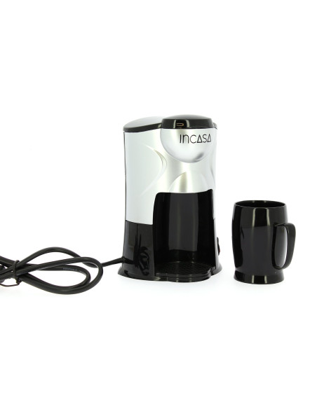 INCASA Cafetière électrique 12 Volts Modèle 1 tasse - Camping