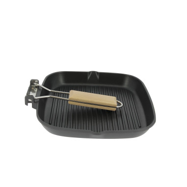 INCASA Grill avec poignée pliante