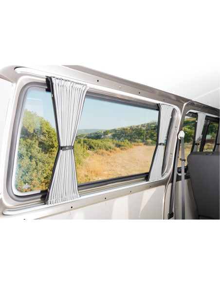 SOPLAIR Rideaux d'occultation opaques - cellule 3 pièces Volkswagen T2/T2 Bay
