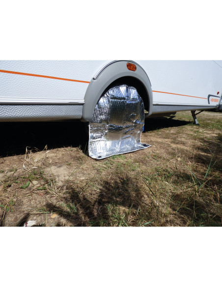 OPTIMA Protection isotherme pour roue de Camping-car