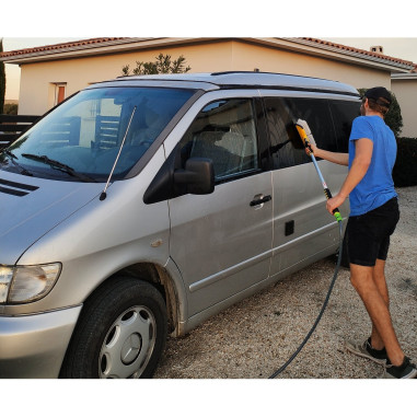 OPTIMA Balai de lavage télescopique Extensible jusqu'à 1m80