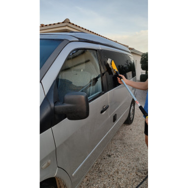 OPTIMA Balai de lavage télescopique Extensible jusqu'à 1m80