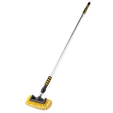OPTIMA Balai de lavage télescopique 4 faces Extensible jusqu'à 1m70