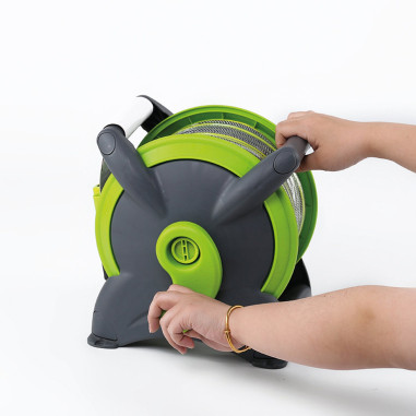 OPTIMA Enrouleur de tuyau d'eau 15m