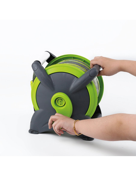 OPTIMA Enrouleur de tuyau d'eau 15m