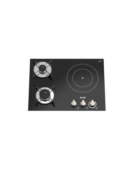 THETFORD Plaque de cuisson 2 feux gaz + 1 induction Top Line 981 Version Gauche