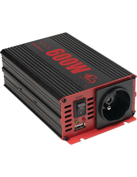 EZA Convertisseur Quasi-Sinus - 12V / 230V 600W - Camping