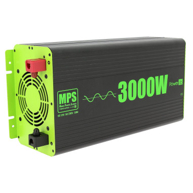 Powerlib' Convertisseur Pure-sinus 12V - 3000W Camping-car Van