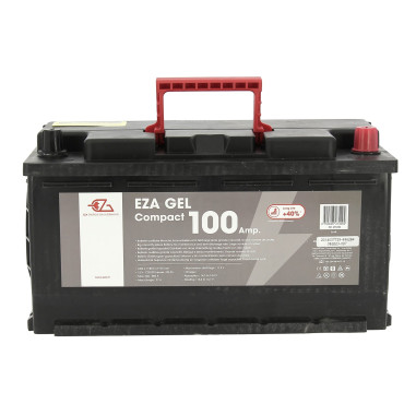 EZA Batterie auxiliaire Gel 100Ah compacte Camping car