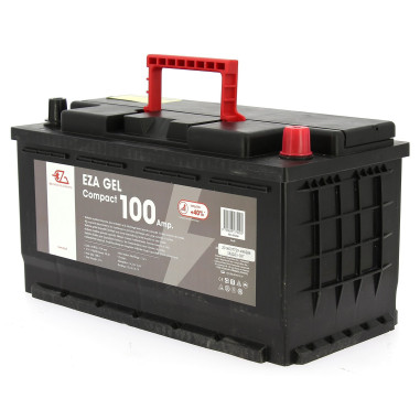 EZA Batterie auxiliaire Gel 100Ah compacte Camping car