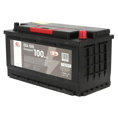 EZA Batterie auxiliaire Gel 100Ah compacte Camping car