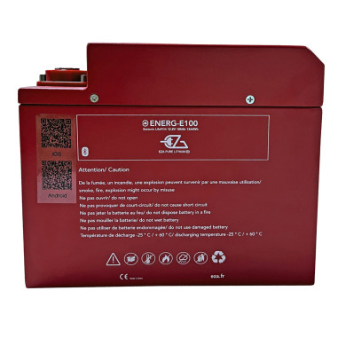 EZA Batterie Lithium ENERG-E 100 Ah