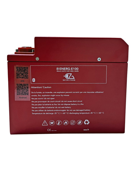 EZA Batterie Lithium ENERG-E 100 Ah