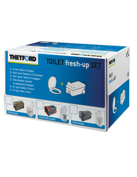 THETFORD Kit Renov'Toilettes pour C200 - avec cassette roulette