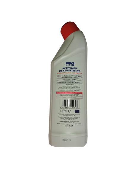 ELSAN Nettoyant de cuvettes WC 750 ml