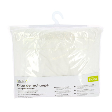 Ensemble Drap + Drap housse 130X190 CM CD