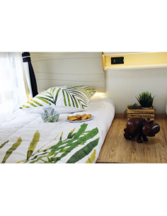 INCASA Prêt à dormir 100% Coton TROPICAL 140X210 CM 2