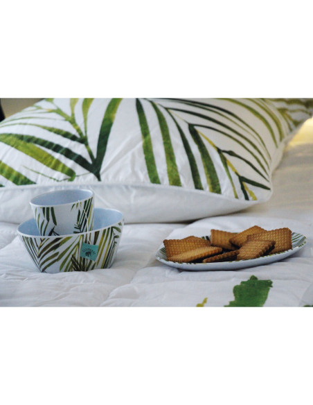 INCASA Prêt à dormir 100% Coton TROPICAL 140X210 CM