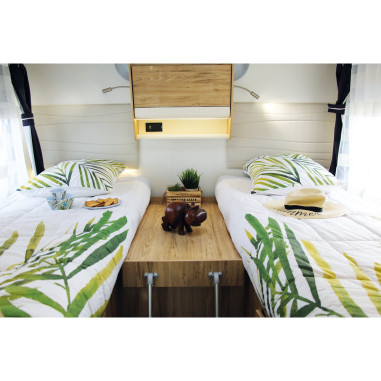 INCASA Prêt à dormir 100% Coton TROPICAL 140X210 CM