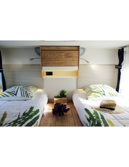 INCASA Prêt à dormir 100% Coton TROPICAL 140X210 CM