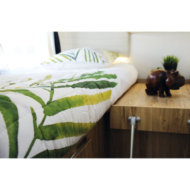 INCASA Prêt à dormir 100% Coton TROPICAL 140X210 CM