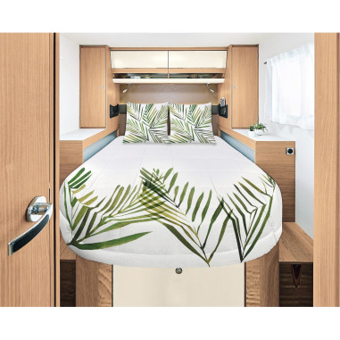 INCASA Prêt à dormir 100% Coton TROPICAL 140X210 CM
