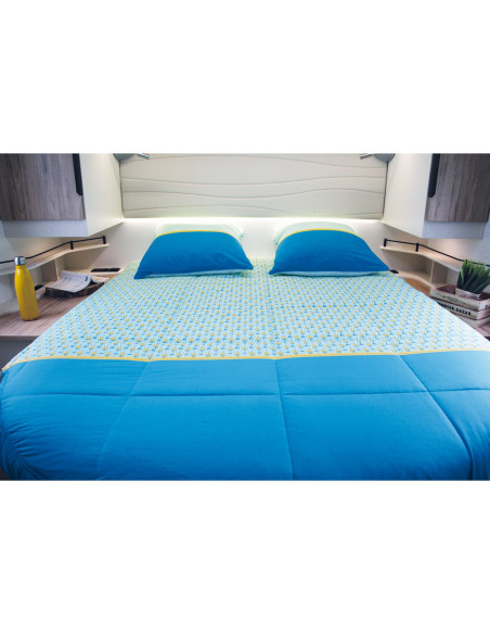 INCASA Prêt à dormir PAON 160X200 CM Lit central
