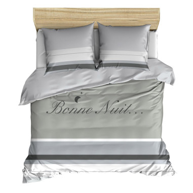 INCASA Prêt à dormir WORDING 130X190 CM Coupe Gauche