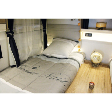 INCASA Prêt à dormir WORDING 130X190 CM Coupe Gauche