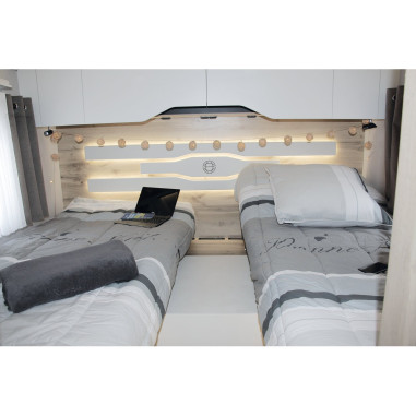 INCASA Prêt à dormir WORDING 130X190 CM Coupe Gauche