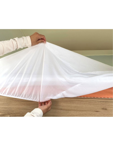 Protége-matelas imperméable 85 x 200 cm